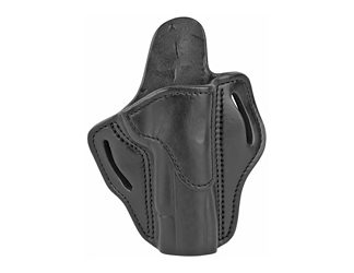 1791 Gunleather Belt Holster 1, Right Hand, Black Leather, Fits 1911 4"& 5"