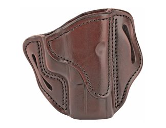 1791 Gunleather Belt Holster, Right Hand, Brown, Leather. Fits 1911 Glock 17, 19, 19x, 23, 25, 26, 27, 28, 29, 30, 32, 33, 45, 48 / FN FNS-9 / Ruger SR9, SR40, SR22 / S&W MP9, MP40, MP40c, Shield, 5903 / Sig Sauer P225-A1, P228, P229, P229c / Springfield XD9, XD40, XDS, XDE / Walther P99, P22, PPS, CCP / Taurus PT111, G2, G2c, 709 Slim / And similar frames