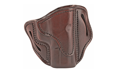 1791 Gunleather Belt Holster, Right Hand, Brown, Leather. Fits 1911 Glock 17, 19, 19x, 23, 25, 26, 27, 28, 29, 30, 32, 33, 45, 48 / FN FNS-9 / Ruger SR9, SR40, SR22 / S&W MP9, MP40, MP40c, Shield, 5903 / Sig Sauer P225-A1, P228, P229, P229c / Springfield XD9, XD40, XDS, XDE / Walther P99, P22, PPS, CCP / Taurus PT111, G2, G2c, 709 Slim / And similar frames