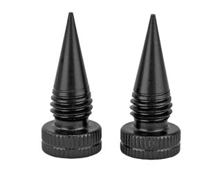Accu-Tac LR-10 G2 Bipod Spike Set, Black Finish
