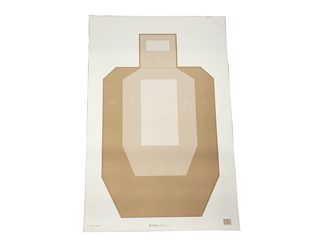 Action Target IPSC Paper Target with Visible