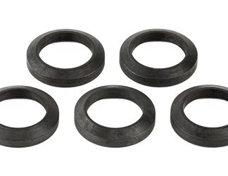ATI Outdoors AR-15 Crush Washer 5 Pack, Fits Over 1/2X28 Threads, Black Oxide Finish