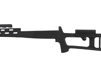 ATI Outdoors Black, Glass Filled Nylon, Thumbhole, SKS
