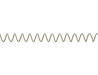 Armaspec Braided Buffer Spring, Fits AR-15, Black