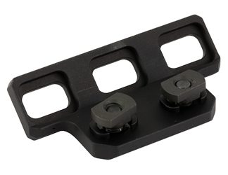Arisaka Defense 40 Degree Offset Mount, Fits MLOK to MLOK, Anodized Finish, Black