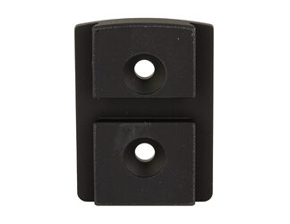 Arisaka Defense Optic Plate, Standard Height, Anodized Finish, Black, Fits Arisaka Offset Optic Mount, For Holosun 509T, HE509-RD