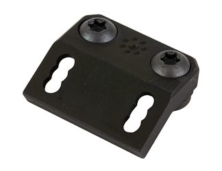 Arisaka Defense Offset Light Mount, For SureFire Scout Light Weapon Lights, Fits MLOK IWI Galil/Sig Sauer MPX, Anodized Finish, Black