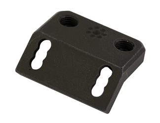 Arisaka Defense Offset Light Mount, For SureFire Scout Light Weapon Lights, Fits Keymod, Anodized Finish, Black