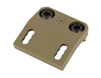 Arisaka Defense Offset Light Mount, For SureFire Scout Light Weapon Lights, Fits MCX Spear, Anodized Finish, Flat Dark Earth