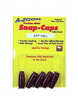 A-Zoom Snap Caps, 357 Sig, 5 Pack