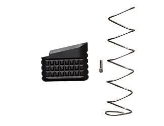 Backup Tactical Mag Extension, Black, Fits Glock 17/19/22/23, Plus 5 Rounds, Includes Extra Power Spring