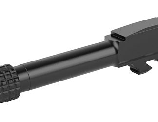 Backup Tactical Barrel, 9MM, Nitride Finish, Black, 1/2X28 Thread Pitch, Fits GLOCK 43/43X