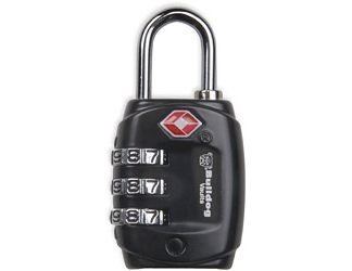 Bulldog Cases TSA Lock w/Steel Shackle, Black Finish, This is Not A California Compliant Locking Device