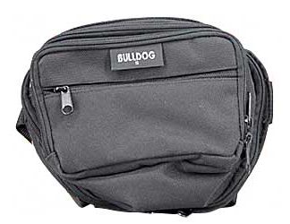Bulldog Cases Fanny Pack, Small, Black