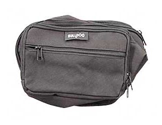 Bulldog Cases Fanny Pack, Medium, Black
