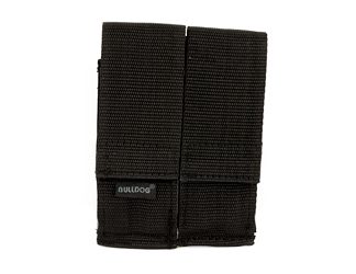 Bulldog Cases Double Magazine Pouch, Black