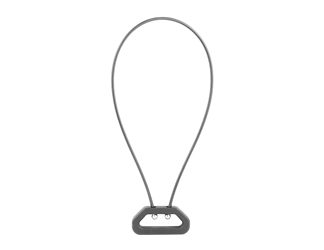 Blue Force Gear Universal Wire Loop, 6.25"", Black"