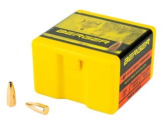 Berger Bullets FB Varmint, .224 Diameter, 22 Caliber, 40 Grain, Flat Base Hollow Point, 100 Count