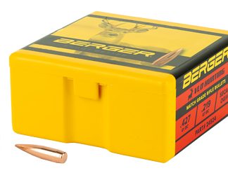 Berger Bullets VLD Hunting, .243 Diameter, 6MM/243 Winchester, 87 Grain, Boat Tail Hollow Point, 100 Count