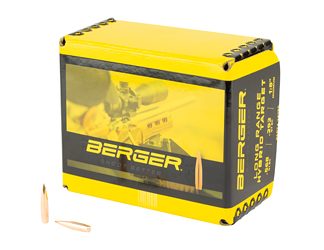 Berger Bullets 500, 243 Caliber, 6MM, 109Gr, .243 Diameter, Hybrid Target, Lead and Copper
