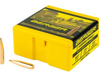 Berger Bullets Hybrid Target, .264 Diameter, 6.5MM, 140 Grain, Boat Tail Hollow Point, 100 Count