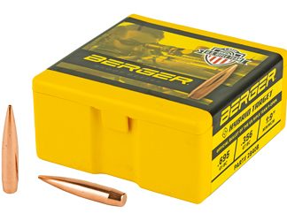 Berger Bullets F-Open Hybrid Target, .284 Diameter, 7MM, 184 Grain, Hollow Point Boat Tail, 100 Count