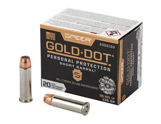 Speer Ammunition Speer Gold Dot