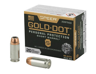 Speer Ammunition Speer Gold Dot