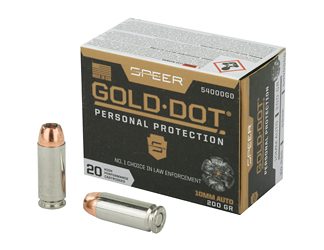 Speer Ammunition Speer Gold Dot