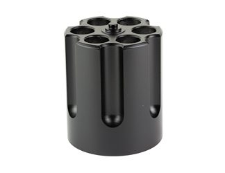 Caliber Gourmet Revolver Cylinder Pen Holder, Black