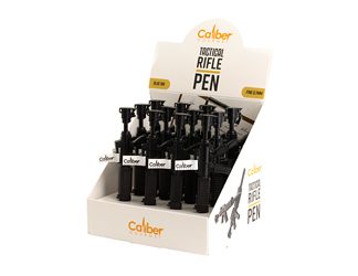 Caliber Gourmet M16 Rifle Tactical Pen, Display box of 12