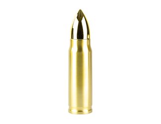 Caliber Gourmet Bullet Thermos Bottle, Gold