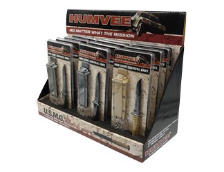 Caliber Gourmet Humvee Knife Display