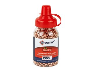 Crosman Copperhead .177 BB, 1500 BB's Per Bottle, Plastic  Bottle