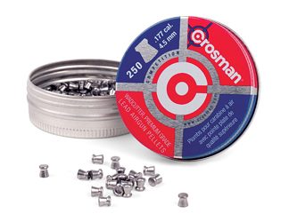 Crosman Wadcutter .177 Pellets, 250 Pellets