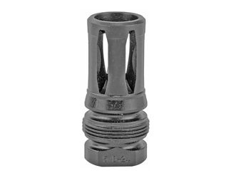 Dead Air Armament Flash Hider, Black, 5/8X24, Fits Dead Air Xeno
