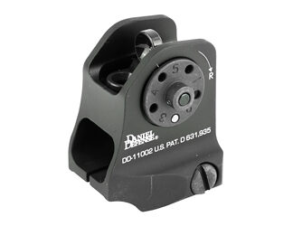 Daniel Defense Sight, A.15 Fixed Rear Sight, Fits Picatinny, Black Finish