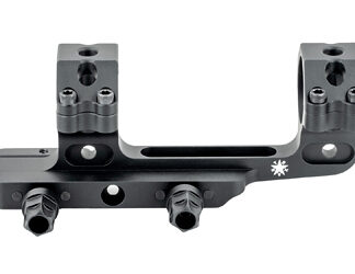 DLOC Precision Cantilever Scope Mount, 30mm, 1.63" Height, Hardcoat Anodized Finish, Black, Fits Picatinny