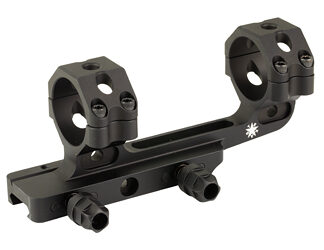 DLOC Precision Cantilever Scope Mount, 34mm, 1.53" Height, Hardcoat Anodized Finish, Black, Fits Picatinny