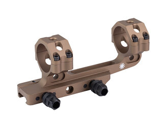 DLOC Precision Cantilever Scope Mount, 34mm, 1.53" Height, Hardcoat Anodized Finish, Tan, Fits Picatinny