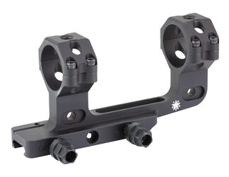 DLOC Precision Cantilever Scope Mount, 34mm, 2.05" Height, Hardcoat Anodized Finish, Black, Fits Picatinny