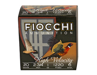 Fiocchi Ammunition High Velocity
