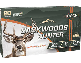 Fiocchi Ammunition Backwoods Hunter