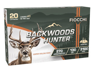 Fiocchi Ammunition Backwoods Hunter