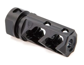 Fortis Manufacturing, Inc. Muzzle Brake, 5.56MM, Black Finish, Fortis Control Compatible