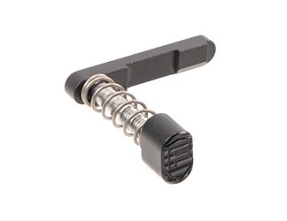 Fortis Manufacturing, Inc. Billet Magazine Catch and Release, Nitride Finish, Black, Fits AR-15