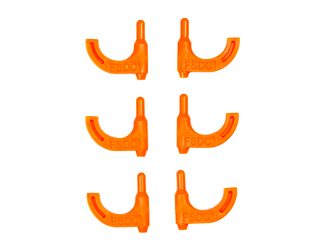 Firearm Safety Devices Corporation Chamber Flag, Orange, Handgun