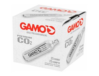 Gamo USA CO2 Cartridge, 25 Pack