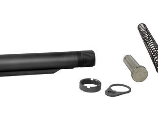 Geissele Automatics Buffer Tube Complete Assembly, Fits AR-15, Anodized Finish, Black, 6-Position, H2 Buffer, Super 42 Spring