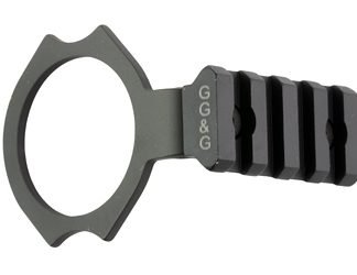 GG&G, Inc. Flashlight Mount, Fits Benelli M4, Anodized Finish, Black